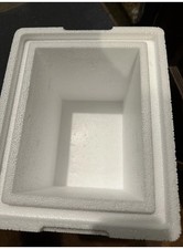 Insulated Box  Styrofoam Cooler  8"X  6"X 9"x  Interior re-usable shipping