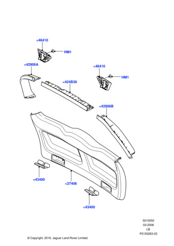 Land rover genuine lr006077 - land,