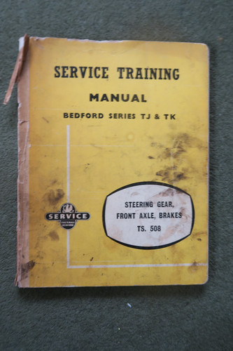 Genuine bedford workshop - tk,