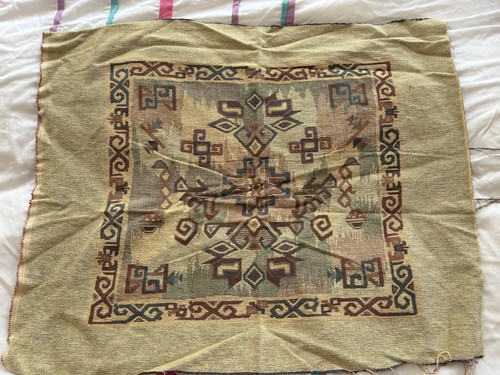Vintage woven tapestry - vintage,