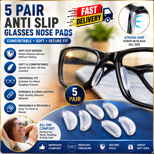 Pairs anti slip glasses nose - anti,