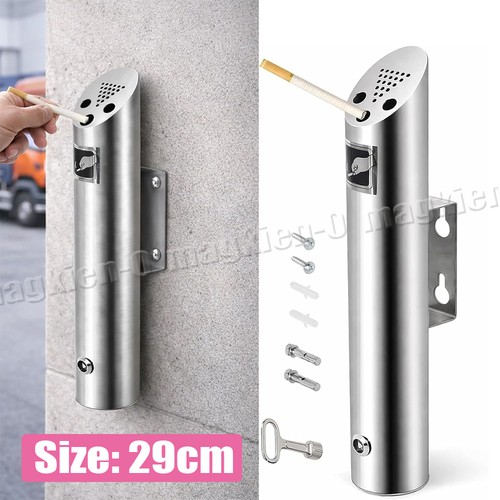 Wall mount ashtray - wall,