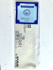 HMRS Pressfix Transfers Sheet