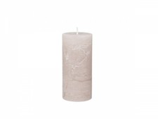 Dusky pink pillar - dusky, candles