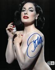 Dita Von Teese Signed