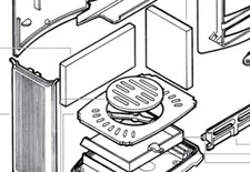 STOVAX BRUNEL 1A FIRE BRICK