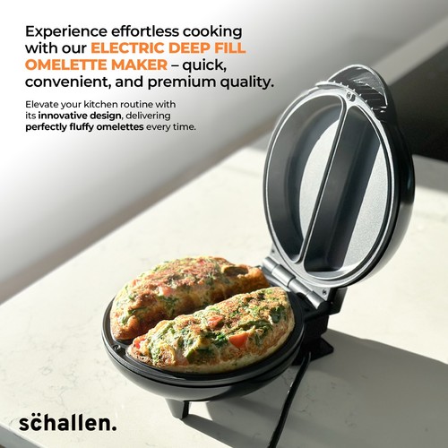 Electric deep fill omelette - electric,