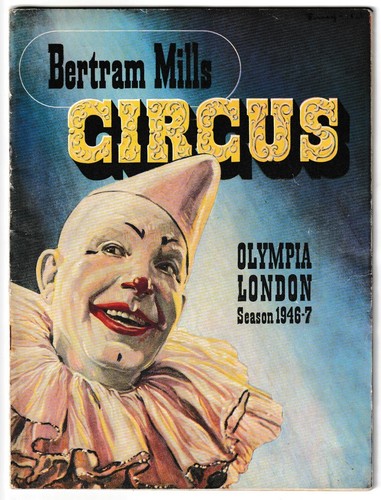 Bertram mills circus programme - bertram,
