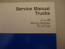 Service Manual Wiring Diagram Volvo Truck FL12 (LHD) 03.1995 Wiring Diagrams 