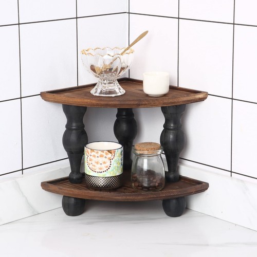 Small corner shelf stand - small,