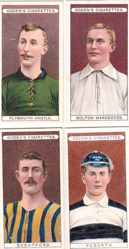 Ogdens football cigarette - ogdens,