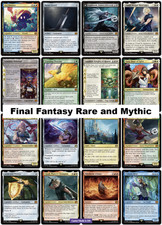 MTG ~ Final Fantasy (FIN) ~ Rare and Mythic Singles  ~ Near Mint