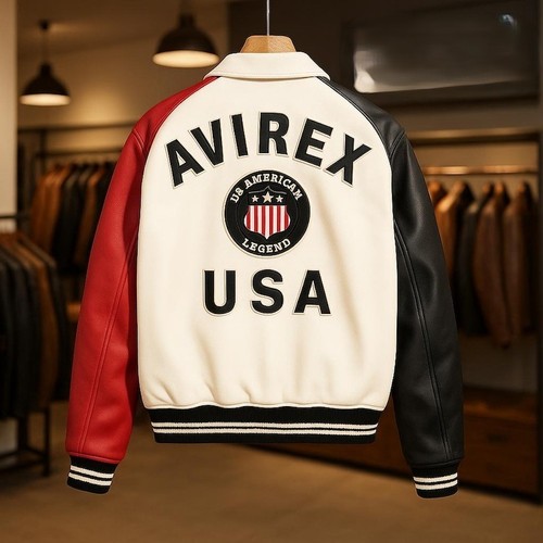 Trendy avirex usa leather - trendy,