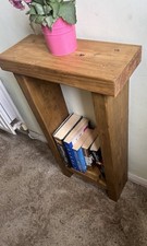 Solid Wood Rustic Side End