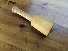Cabinetmakers Boxwood / Ash Carving Mallet, 20cm length, 190g weight, [E086]