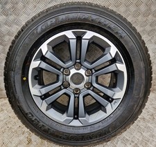 18" MITSUBISHI L200 GENUINE ALLOY WHEEL 265 60 18 DUNLOP TYRE