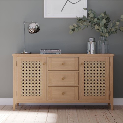 Solid oak large sideboard - large,