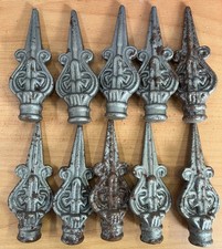 10 x Wrought Iron Fence Finials 5''