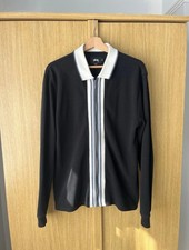 Stussy Long Sleeve Polo Shirt Jumper Small Fits Medium