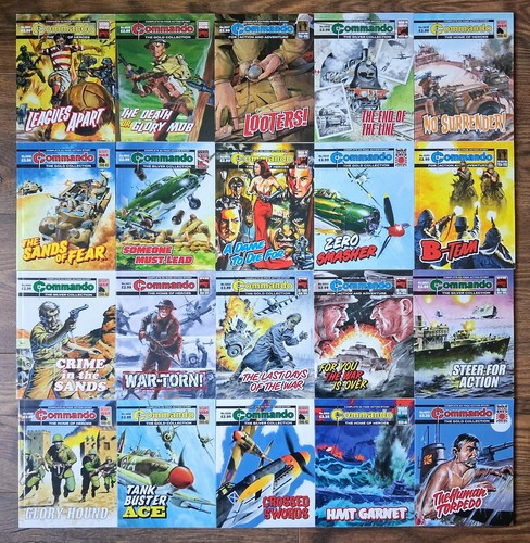 Commando comics job - commando,