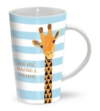 Latte Mug - Having A Giraffe!
