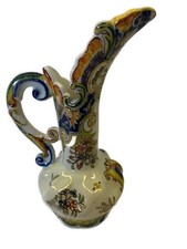 Faience Spirit Jug Floral