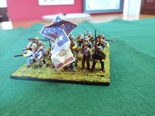 18 x 28mm painted advancing