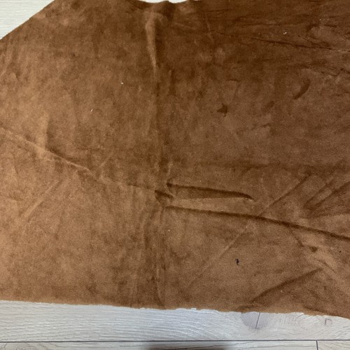 45x30cm piece brown velour - brown,