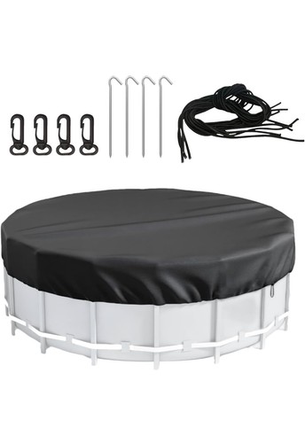 Round pool cover for above - pool,