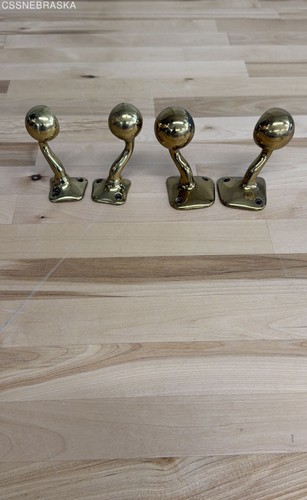 1930s brass bathroom - brass, towel