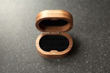 Walnut Engagement Ring Box