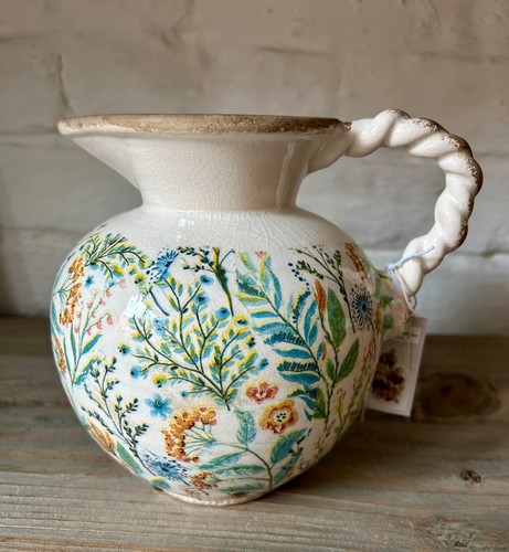 Vintage style flower - and, leaf