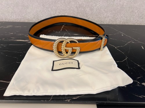 New gucci logo buckle - new,