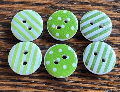 Green patterned wooden - green,
