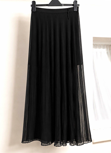 Zara basic black - zara, pleated