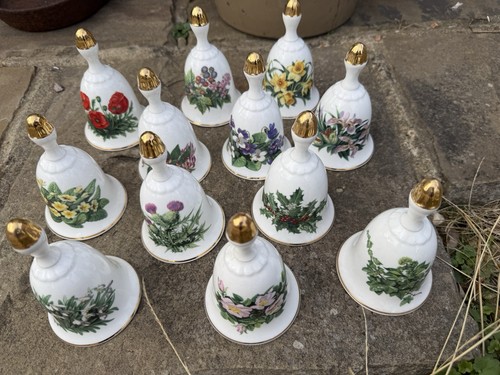 12xdanbury mint china bells - 12xdanbury,
