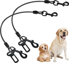 2 PACK Dog Car Seat Belt, Chew
