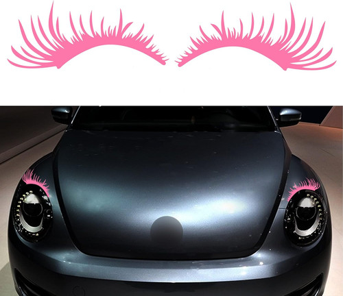 2pcs car headlight eyelashes - 2pcs,