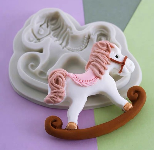 Rocking horse silicone - rocking,