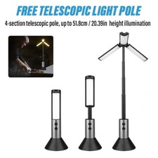 LED Camping Light Outdoor Super Bright Telescopic Safty Light w/ Portable Tripod