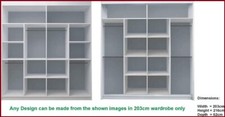 Sliding door wardrobe with - door,