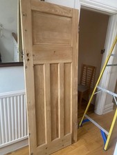 FREE Original Edwardian stripped Pine Door