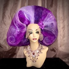 STUNNING HAND STYLED PURPLE