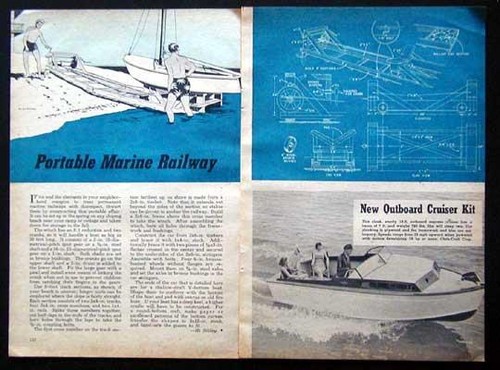 Marine railway portable - marine, howto