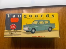 Vanguards Corgi 1:43 Ford Anglia Pale Green VA1001