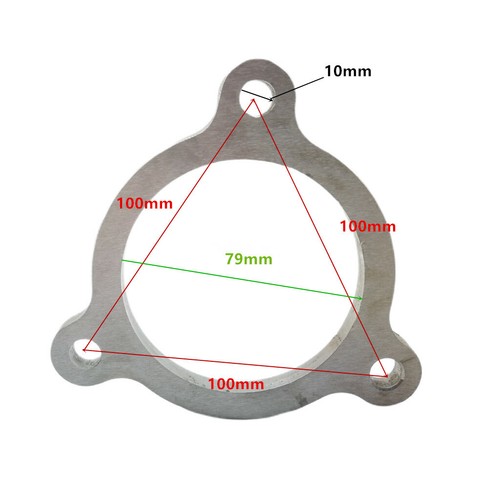 Stainless steel turbo - stainless, flange