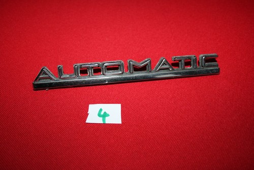 Lot automatic ford badge - lot,