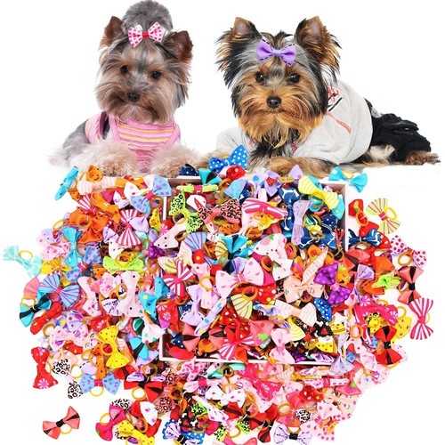 30pcs handmade dog - dog, bows