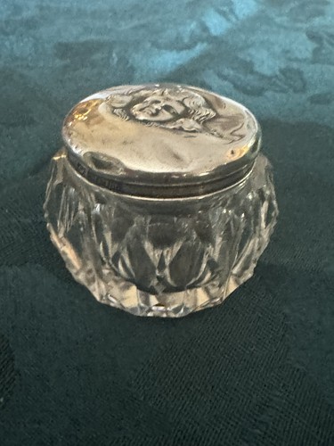 Vintage sterling silver cherub - silver,