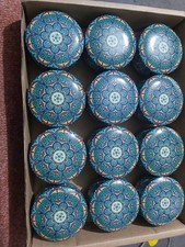 Empty Candle Tins Mandala